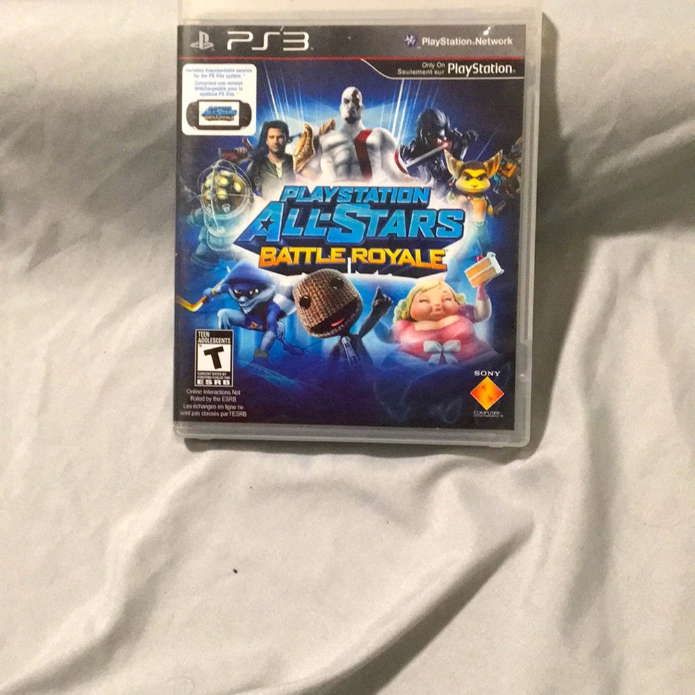 PS3 PlayStation all-stars battle royale